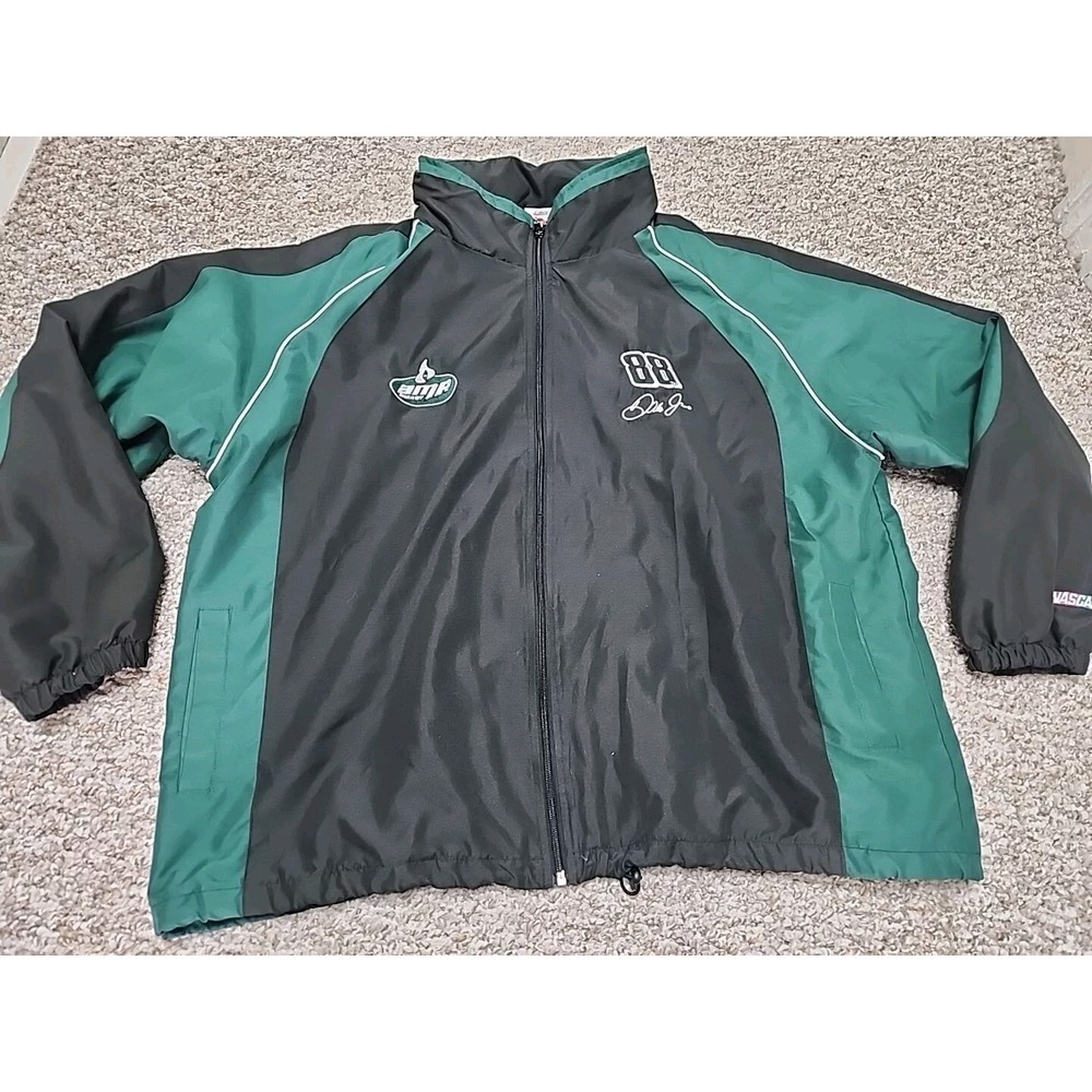 Dale Earnhardt Jr AMP Energy #88 NASCAR Jacket Winners Circle Zip Windbreaker XL